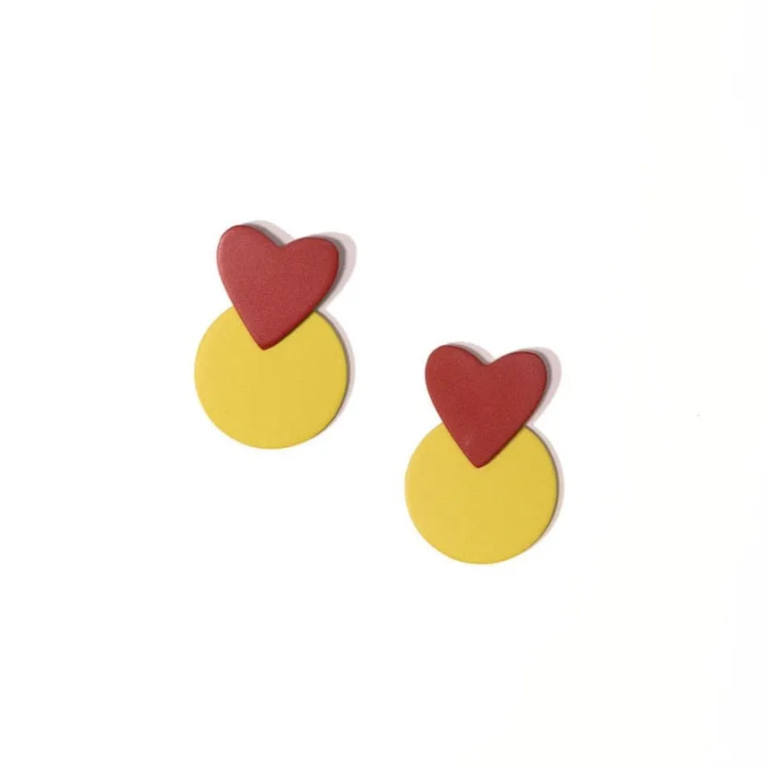 Tienda Apple Heart Earrings