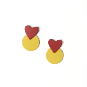 Tienda Apple Heart Earrings