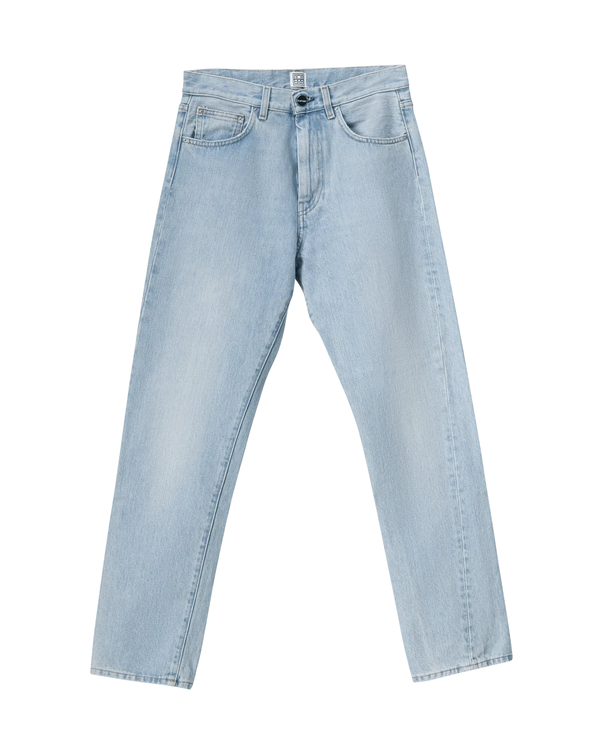 Twisted Seam Cropped Jeans