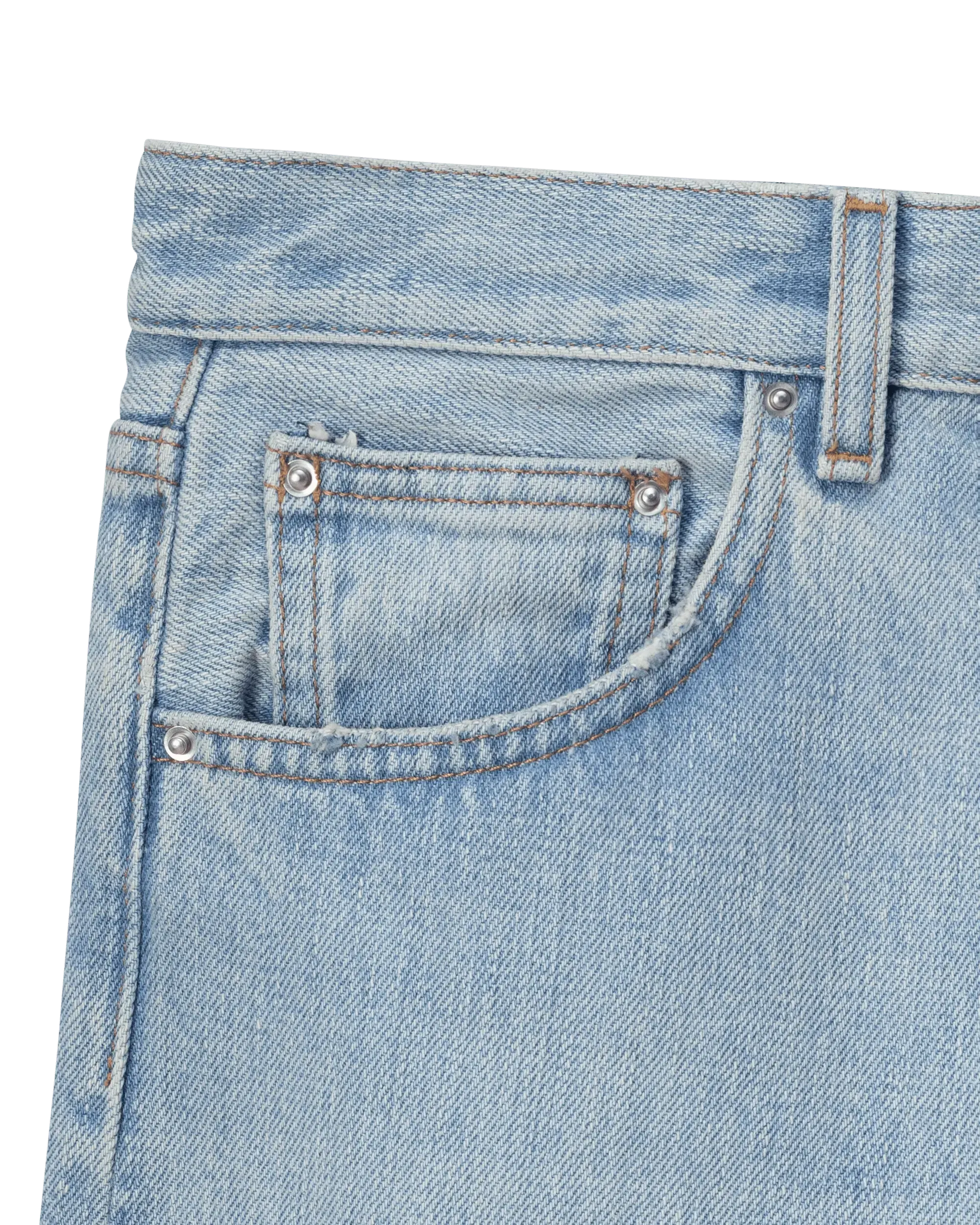 Twisted Seam Cropped Jeans
