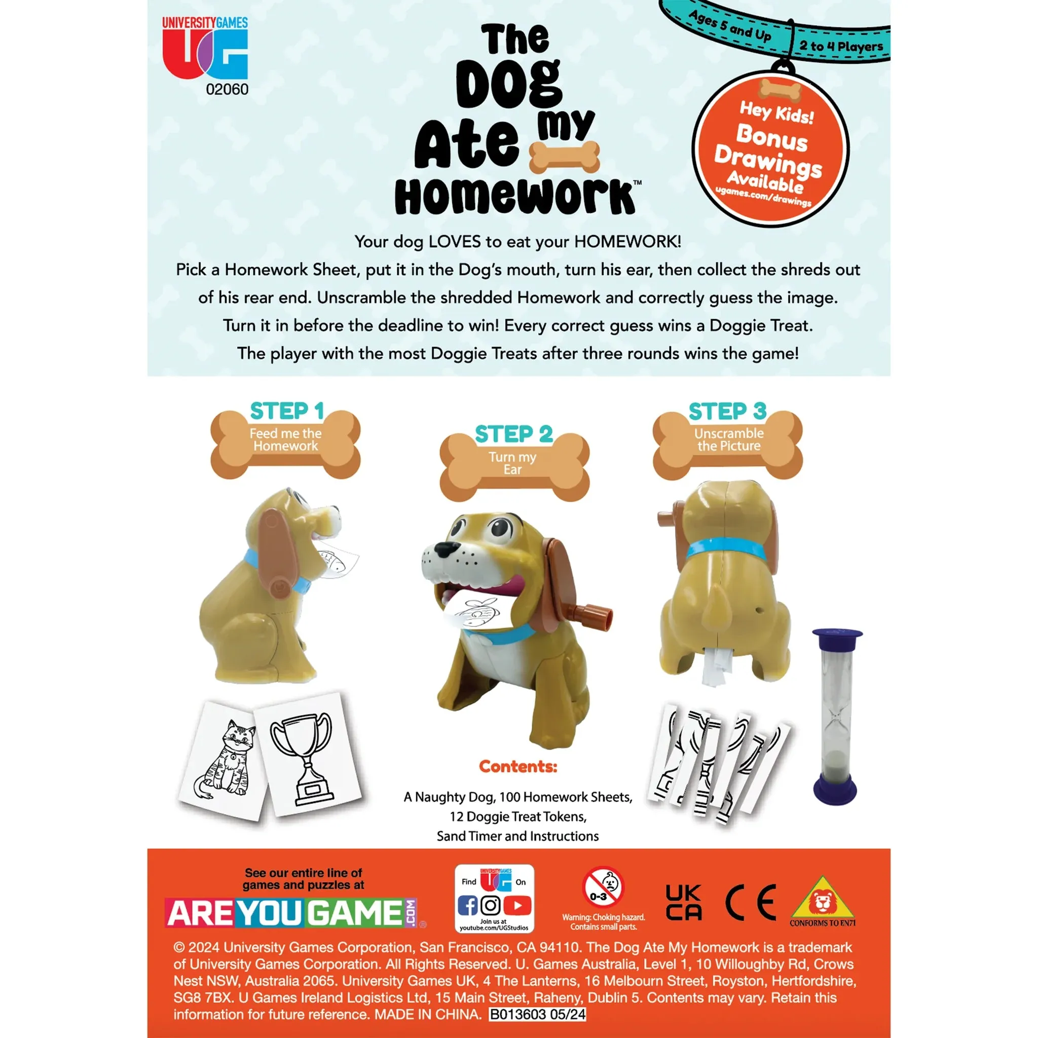 University Games The Dog At My Homework Game
