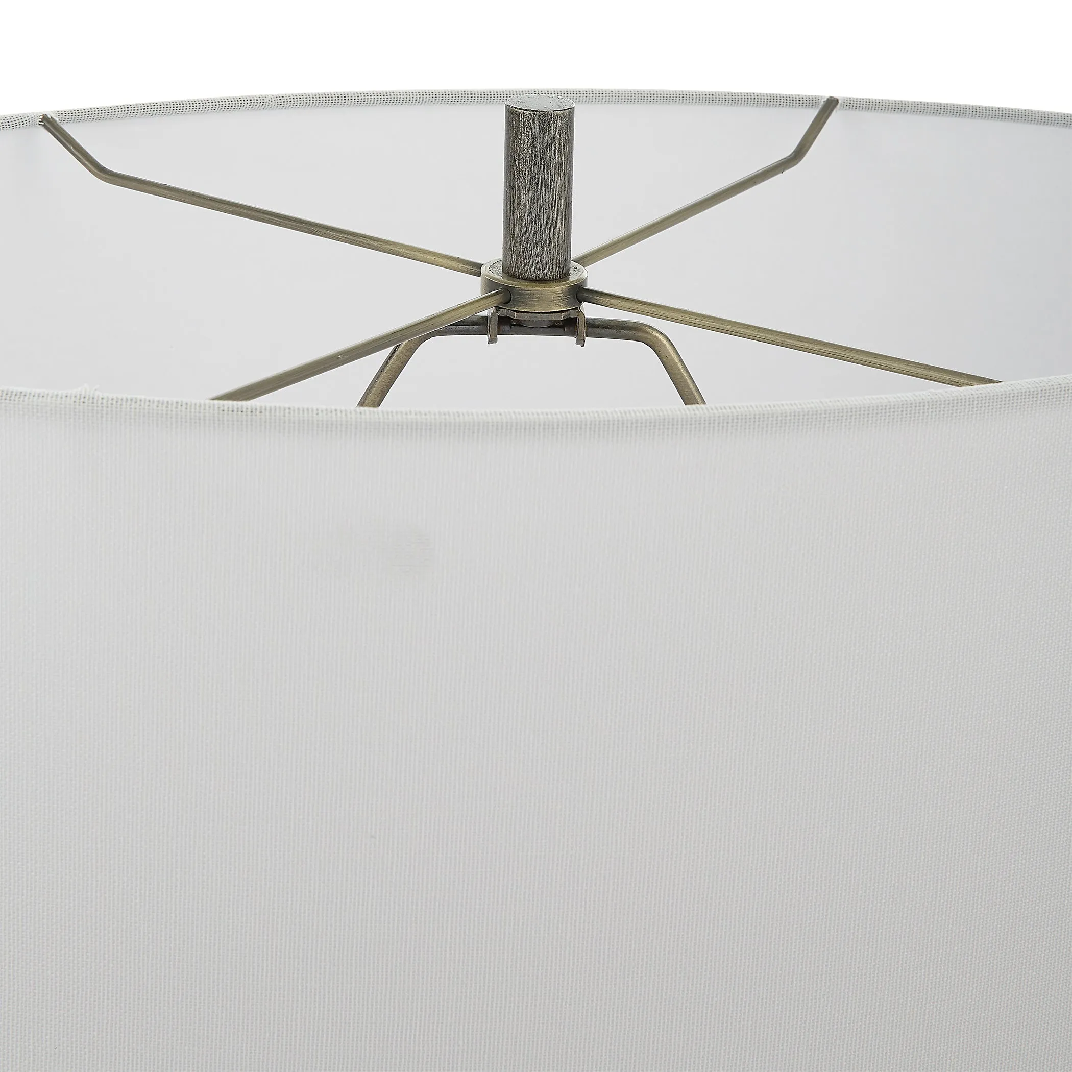 Uttermost V-Groove Modern Table Lamp