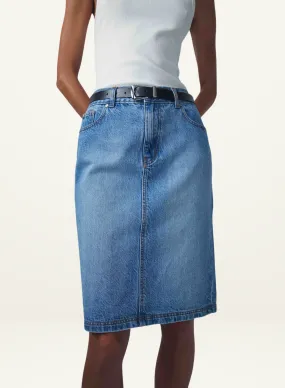 Viktoria & Woods Thorne Denim Skirt in BLUE
