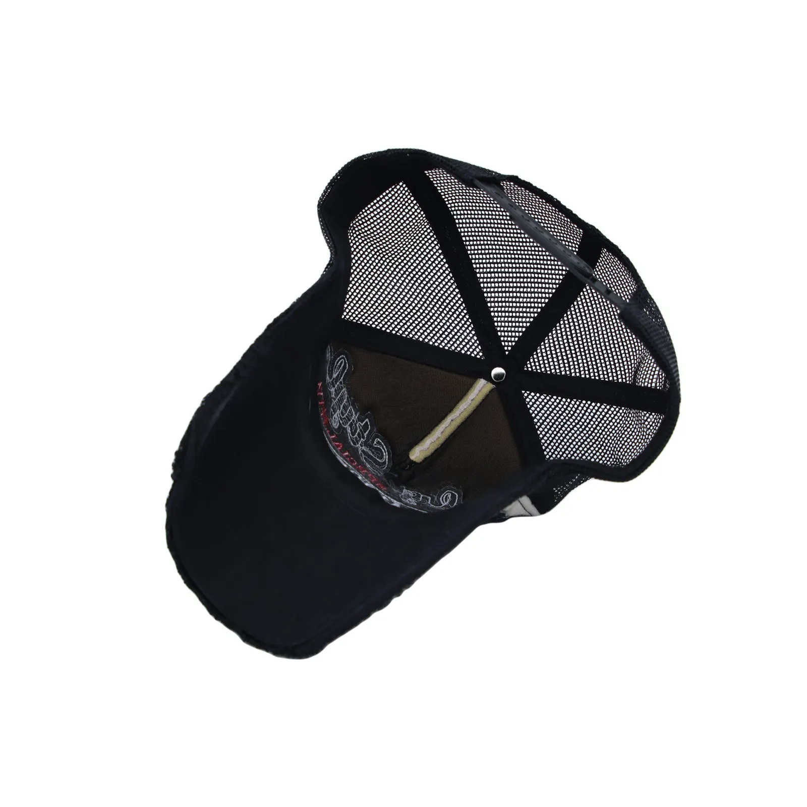 Vintage Baseball Cap Meshed Distressed Trucker Hat KR1251