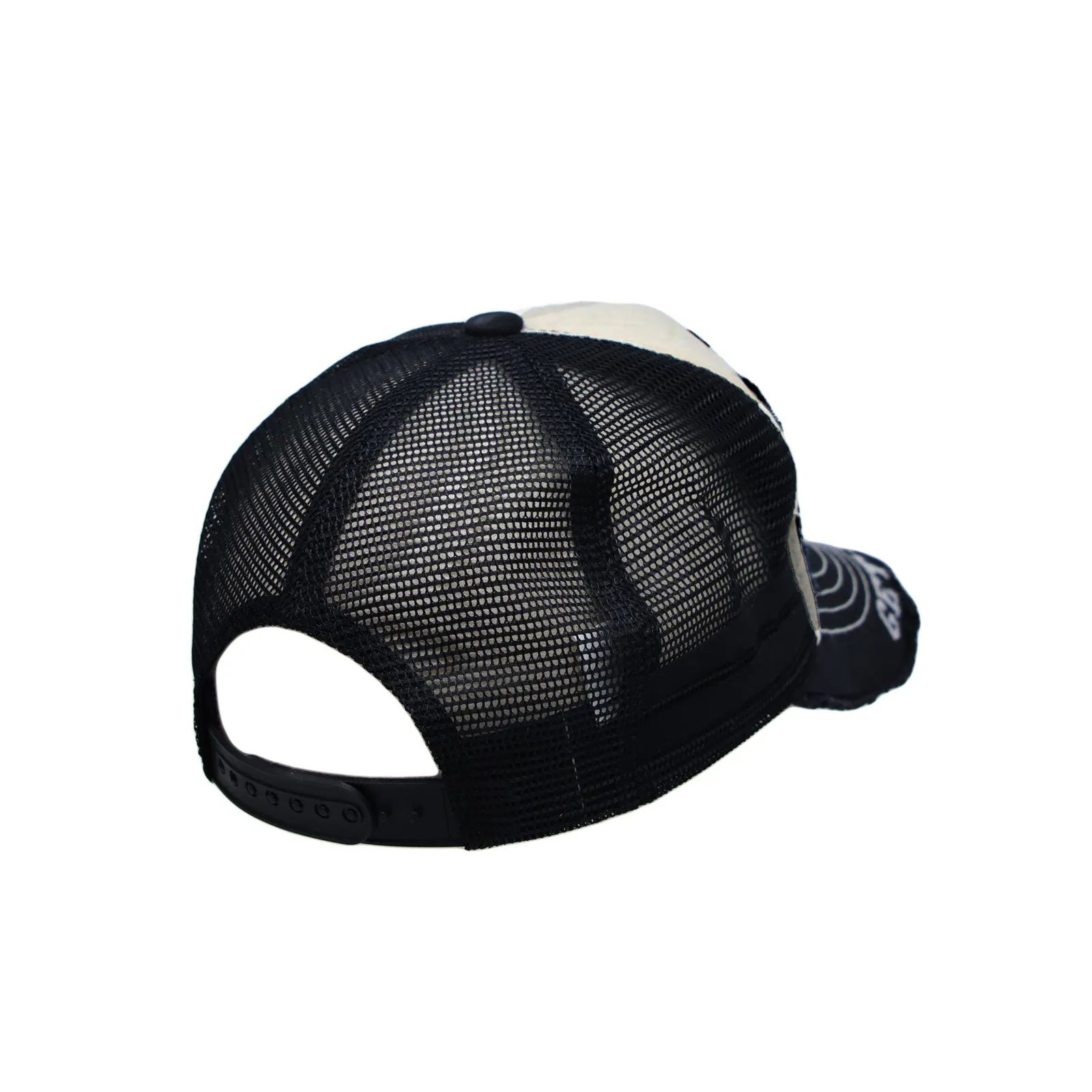 Vintage Baseball Cap Meshed Distressed Trucker Hat KR1251
