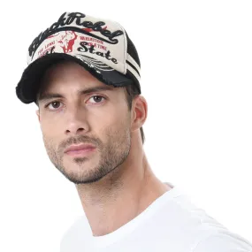 Vintage Baseball Cap Meshed Distressed Trucker Hat KR1252