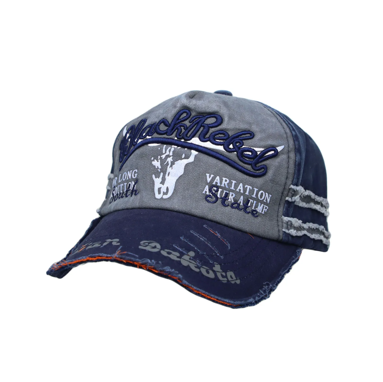 Vintage Baseball Cap Meshed Distressed Trucker Hat KR1252