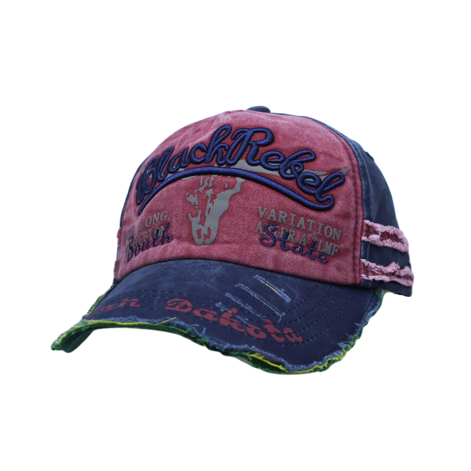 Vintage Baseball Cap Meshed Distressed Trucker Hat KR1252