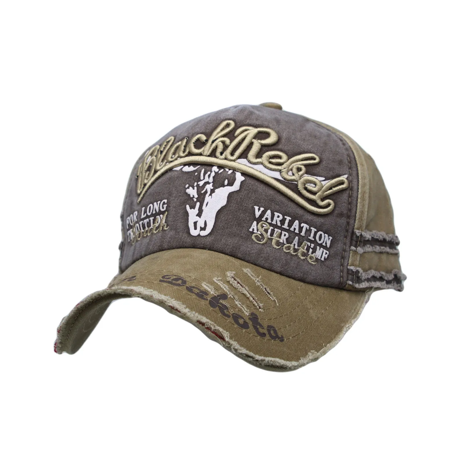 Vintage Baseball Cap Meshed Distressed Trucker Hat KR1252