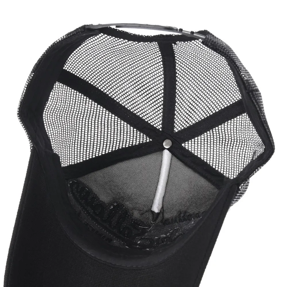 Vintage Baseball Cap Meshed Distressed Trucker Hat KR1629