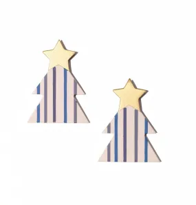 Winter Stripe Trees