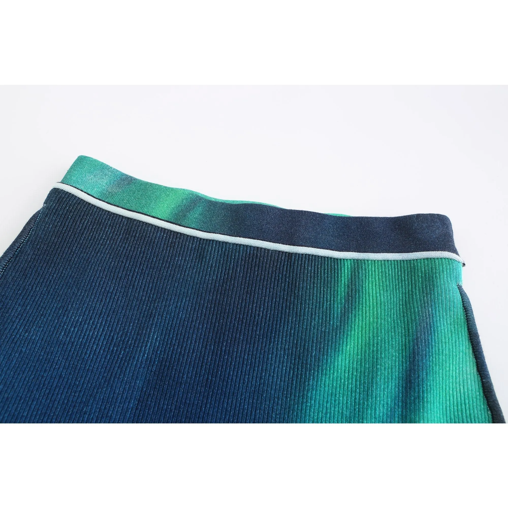 Women Surreal Collection: Overall Print Knit Skirt - Pattern